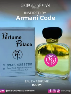 Inspired by Armani Code