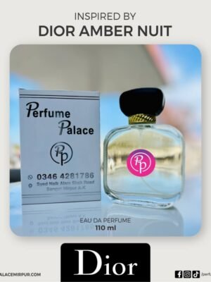Inspired by Dior Amber Nuit