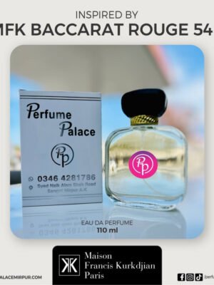 Inspired by MFK Baccarat Rouge 540