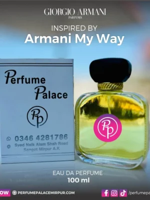 Inspired by Armani My Way